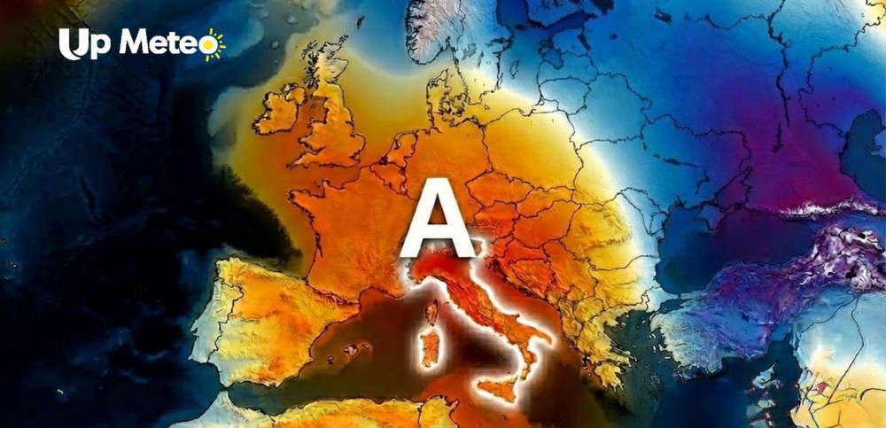 Tre giorni di Sole totale per l'Italia, la subsidenza dell'alta pressione porterà ad un forte aumento delle temperature su diverse zone