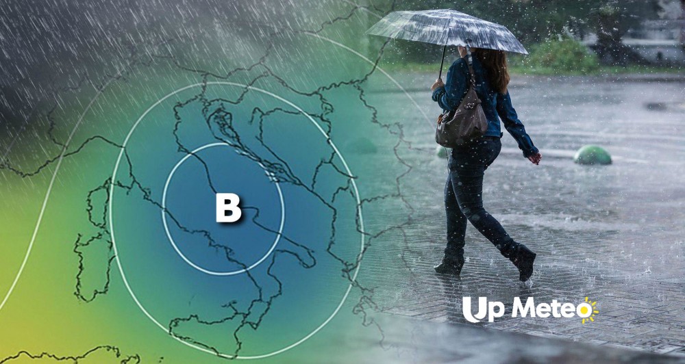 Meteo: Prossimi giorni segnati da vortici mediterranei e diffuse condizioni di maltempo