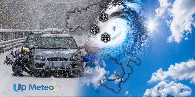 Meteo: nuova settimana più dinamica, l’anticiclone arretra arrivano piogge e neve