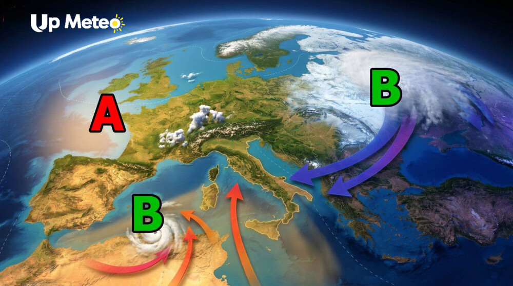 Stop caldo da Martedì 28 a suon di temporali, ma sarà solo un intermezzo prima del ritorno dell’anticiclone