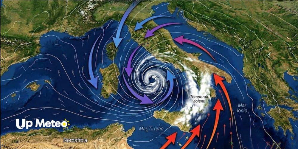 Weekend di San Valentino sotto assedio: burrasche e V-Shaped Storm minacciano diverse regioni