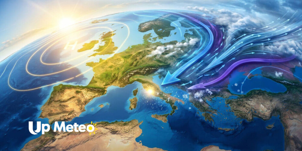Meteo: Temperature in calo fino a 6/8°C su alcune regioni