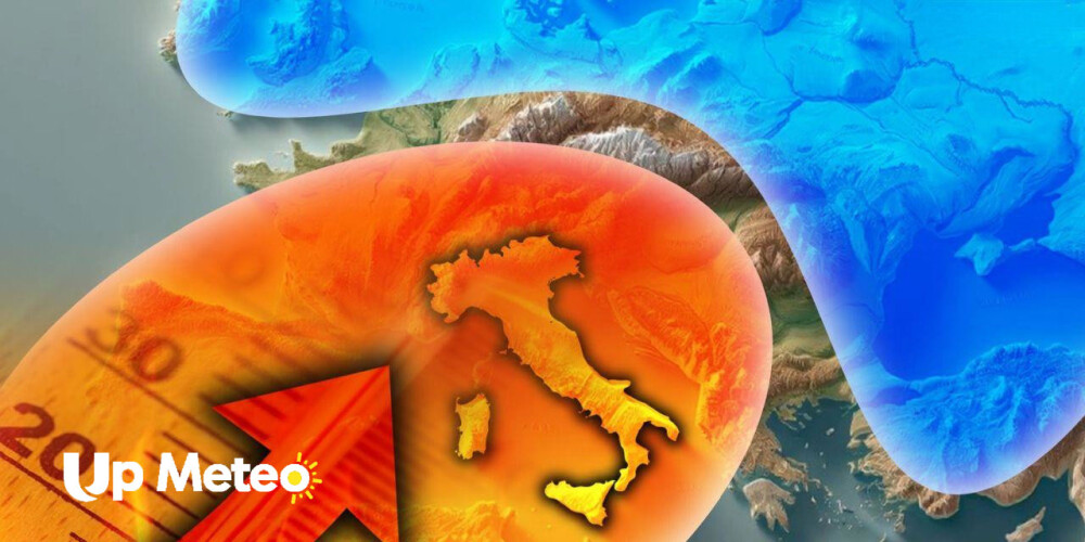 Stop al flusso d’aria fresca, con temperature in deciso aumento soprattutto al Nord