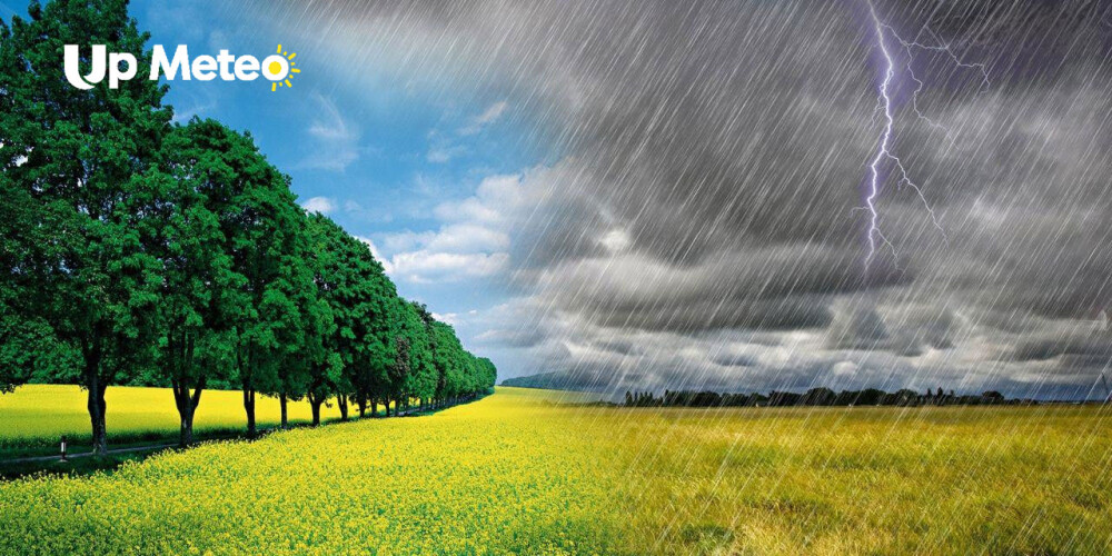 Stabilità atmosferica minata da piogge tra isole maggiori e nel weekend regioni tirreniche.