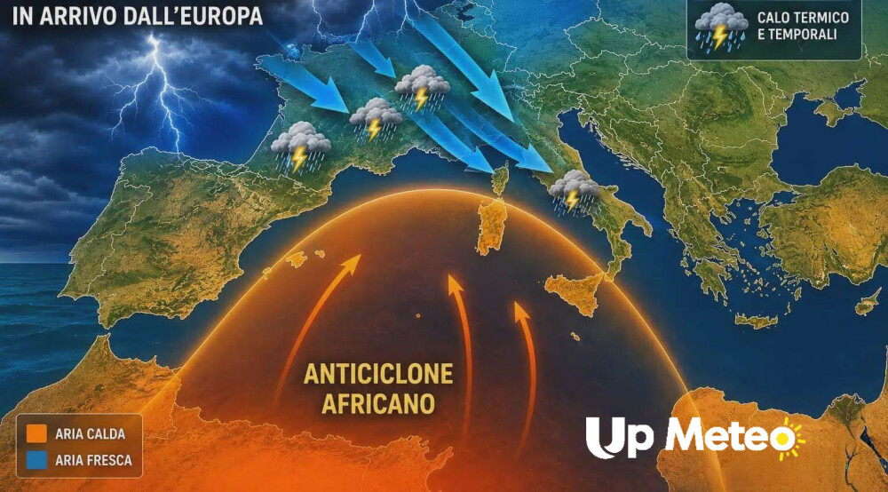 Il caldo intenso subirà una parziale interruzione con tempo più instabile, ma l’estate non intende cedere