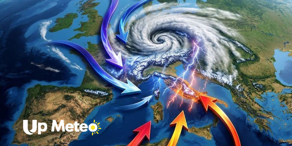 La nuova settimana porterà piogge, temporali e perfino nuove nevicate sulle montagne