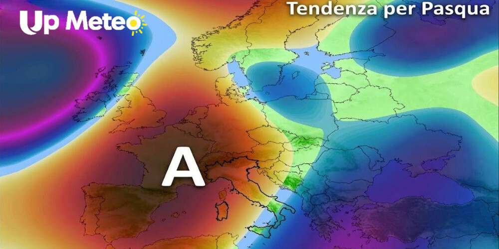 Il tempo resta capriccioso, ma per Pasqua si intravede un deciso miglioramento con il ritorno dell’anticiclone