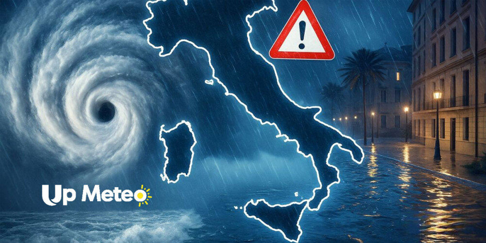 Arriva il ciclone di San Valentino. Piogge, venti di burrasca e mareggiate nel weekend