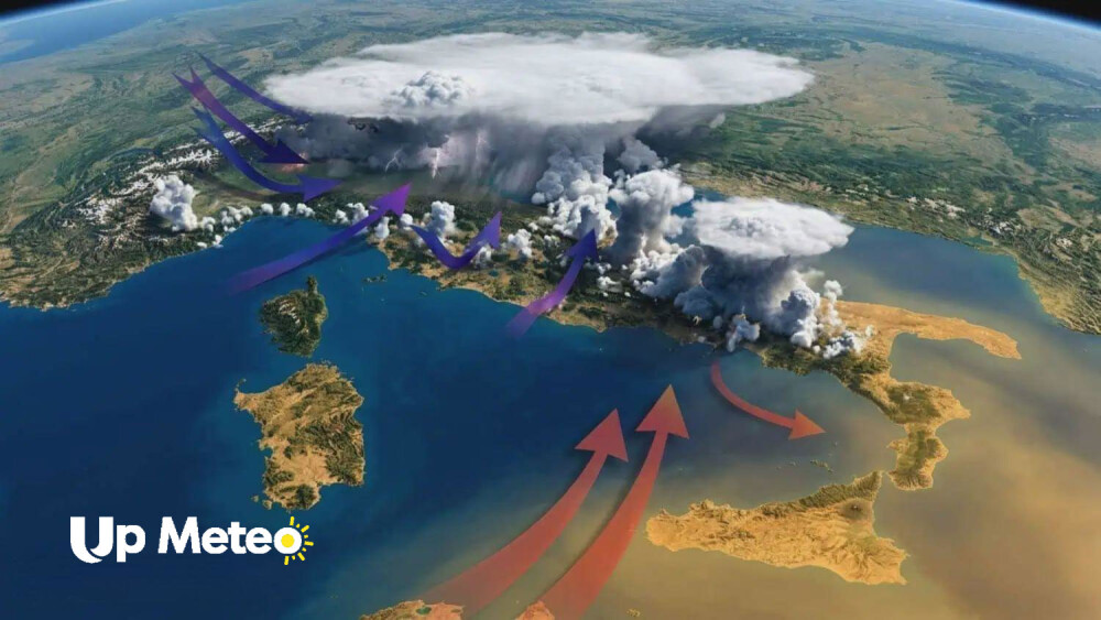 Due settimane decisive: afa in aumento, temporali confinati ai rilievi e temperature fino a 40°C, mentre i modelli iniziano a intravedere il crollo dell'anticiclone dopo la metà del mese.