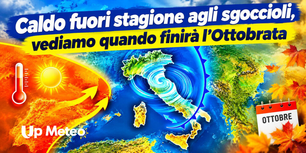 L’anticiclone sarà spodestato dalle correnti atlantiche, dopo un lungo periodo dal sapore tardo estivo