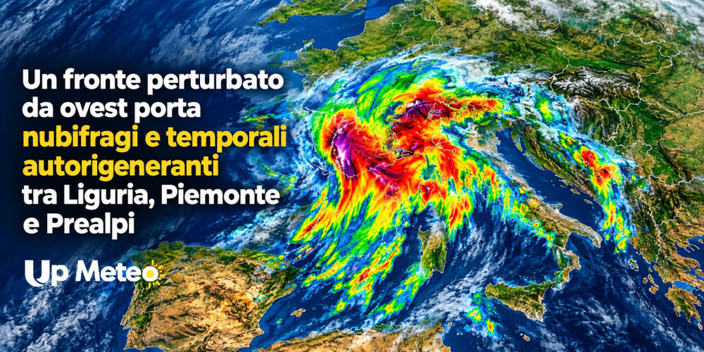Meteo, vortice di maltempo sull’Italia: temporali intensi, rischio nubifragi e nuova perturbazione venerdì