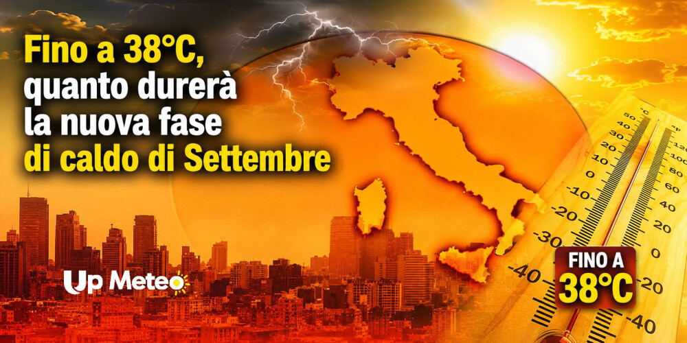 L'anticiclone africano riporta caldo e afa sull'Italia: temperature fino a 38°C, notti molto calde nelle città e possibili temporali intensi nei prossimi giorni.