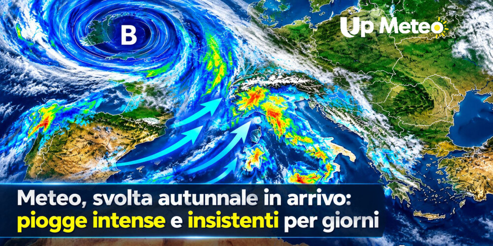 Dopo una lunga fase caratterizzata dall’alta pressione, le correnti atlantiche tornano a farsi sentire: attese piogge abbondanti al Nord Ovest, lungo il versante tirrenico e su parte delle Isole Maggiori, con nuove nevicate sulle Alpi alle quote più elevate. Resta da capire quanto durerà questa fase.