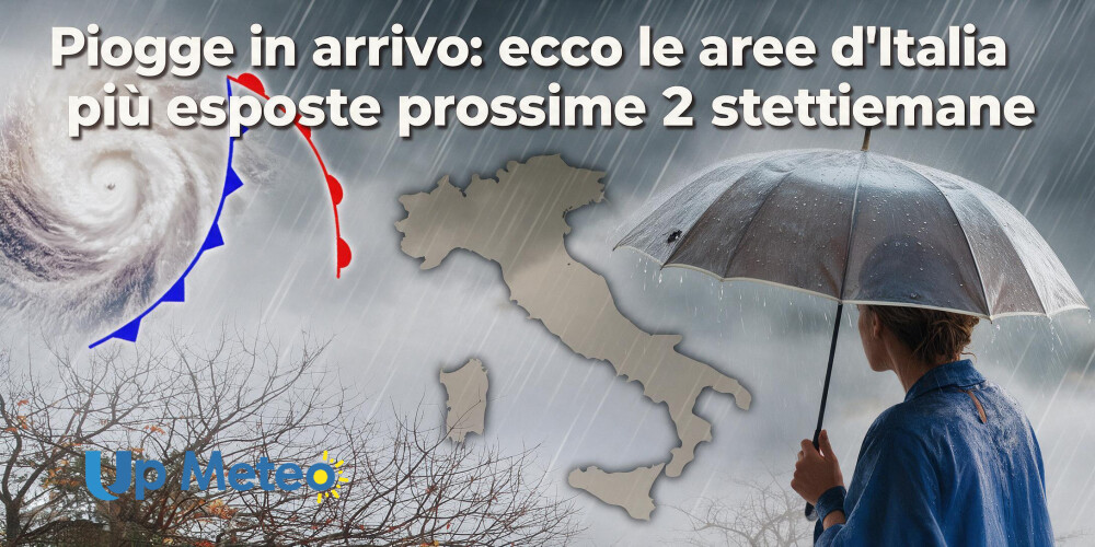 Le mappe delle precipitazioni mostrano una fase inizialmente asciutta, poi l'arrivo di un fronte atlantico intorno al 18 settembre e, verso la fine del mese, lo spostamento del maltempo sul Mediterraneo centrale.