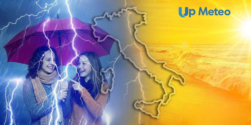 Meteo Instabile nei Prossimi Giorni: Sole, Piogge e Temporali Improvvisi