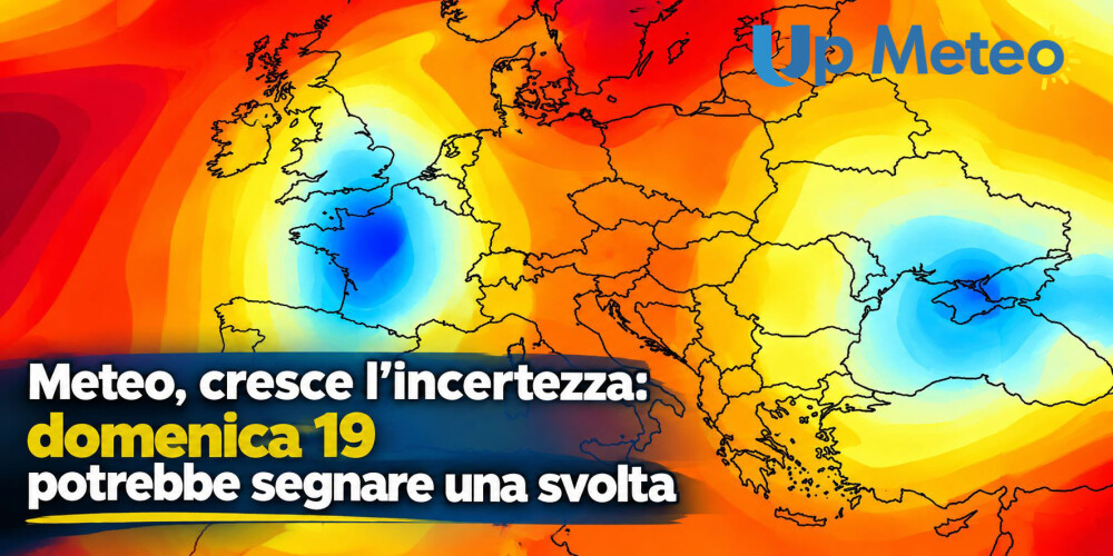 Una goccia fredda in movimento anomalo tra il Nord Europa e la Francia potrebbe cambiare il tempo nel weekend. Piccole variazioni nella traiettoria potrebbero fare la differenza tra piogge abbondanti e condizioni più asciutte