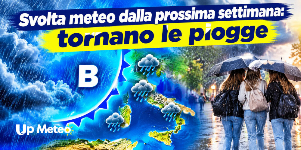 Perturbazioni atlantiche frenate dall'anticiclone, ma una prima svolta autunnale potrebbe arrivare dal 6 ottobre
