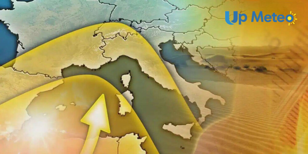 L'anticiclone subtropicale si rafforza e prepara una nuova intensa ondata di caldo verso il Sud Italia
