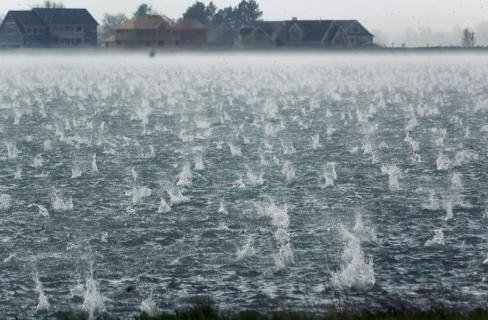 Ondata di maltempo nelle Marche