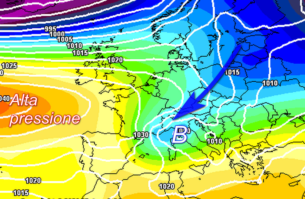 Analisi in quota del modello americano riferita a sabato 26 Dicembre 2020