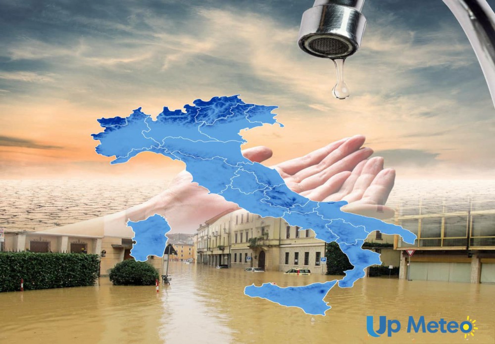 Meteo estremo : fra troppa pioggia e la totale siccita