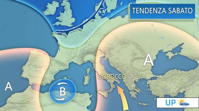Weekend, ultime piogge ma alta pressione in rinforzo