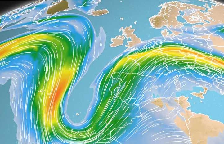 L'onda di Rossby che spinge l'anticiclone subtropicale verso l'Italia