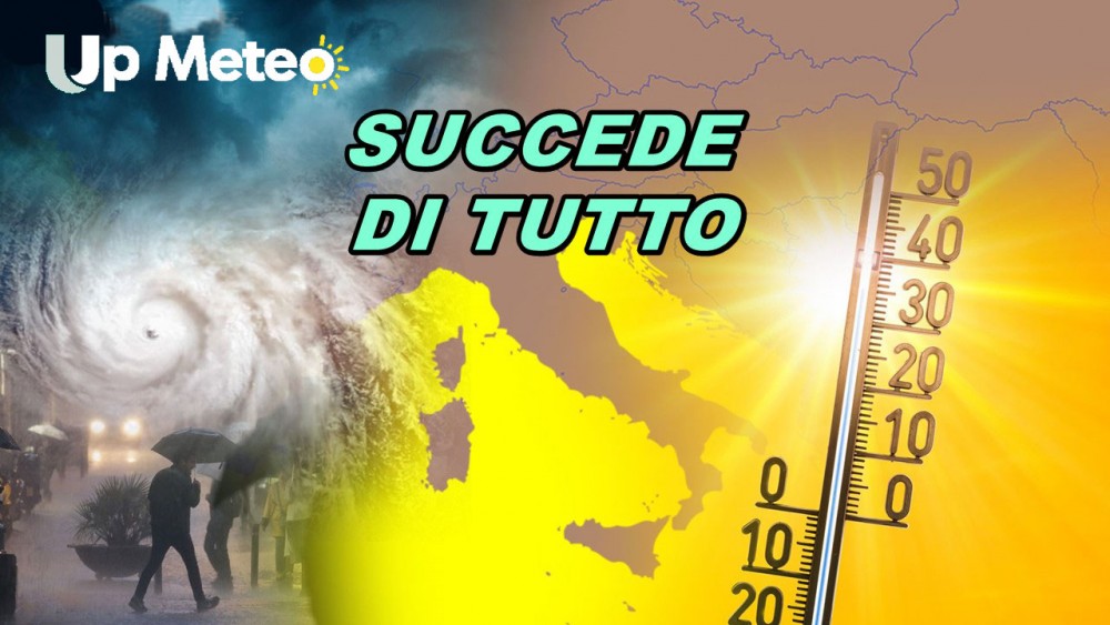 Meteo: la settimana sarà un’altalena tra temporali e caldo anomalo