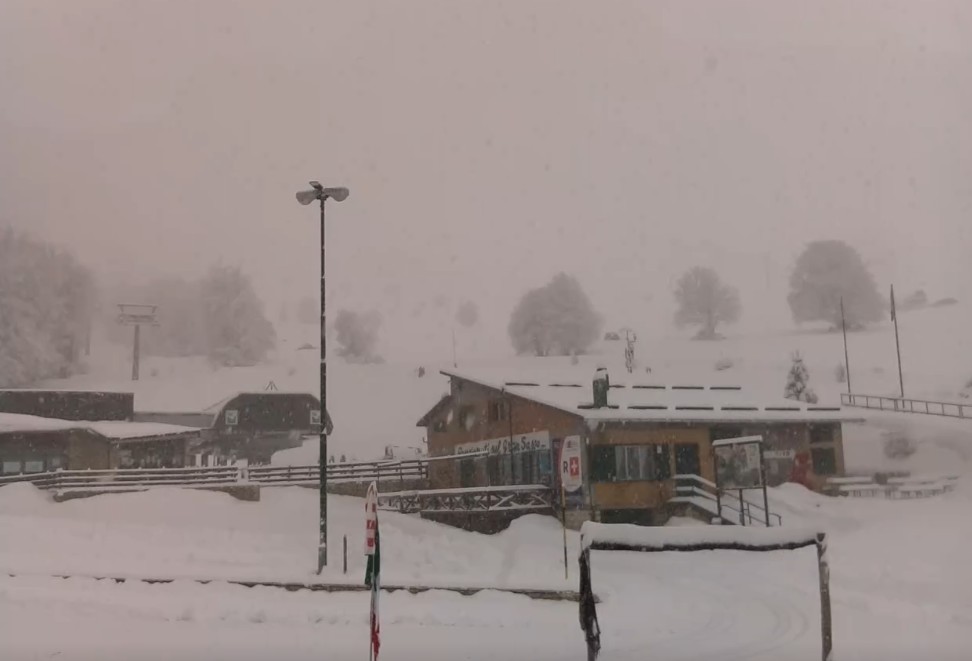 Prati di Tivo nella zona del Gran Sasso