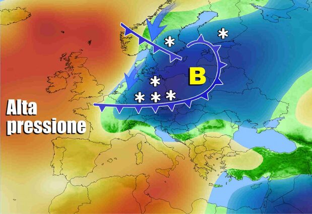 Graduale aumento dell'instabilita nel weekend di Pasqua