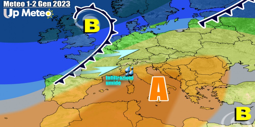 Anticiclone africano da Capodanno all'Epifania