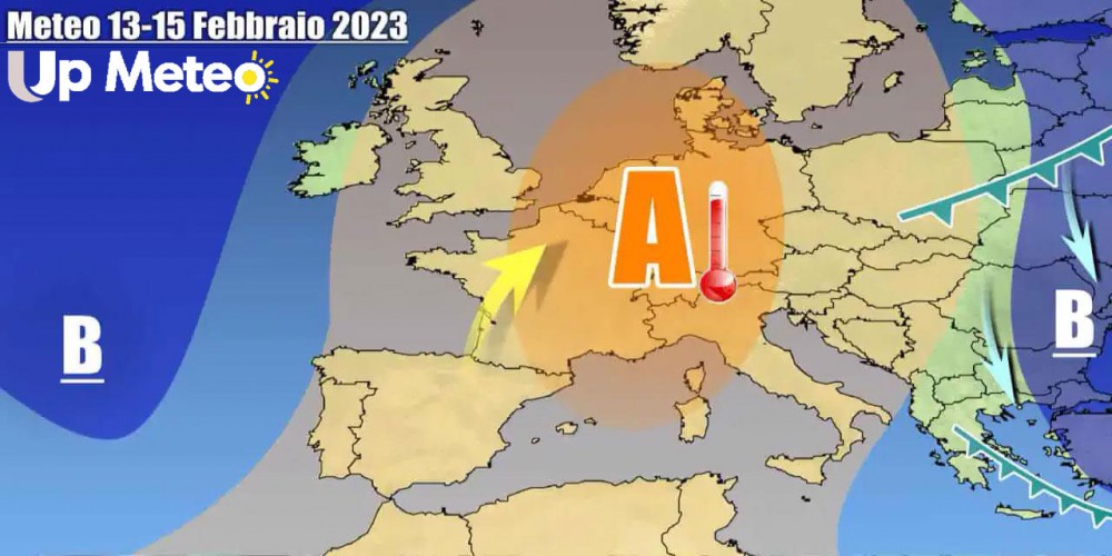 Anticiclone di San Valentino, ecco quanto durera prima che tornino pioggia e neve