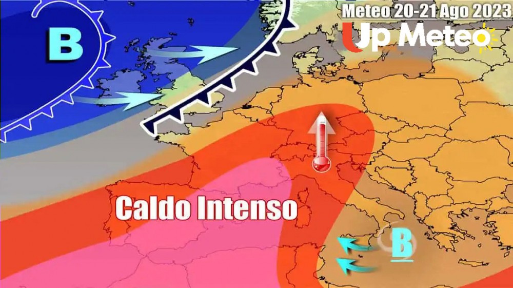 Italia: dal caldo rovente ai primi violenti temporali, cambia tutto