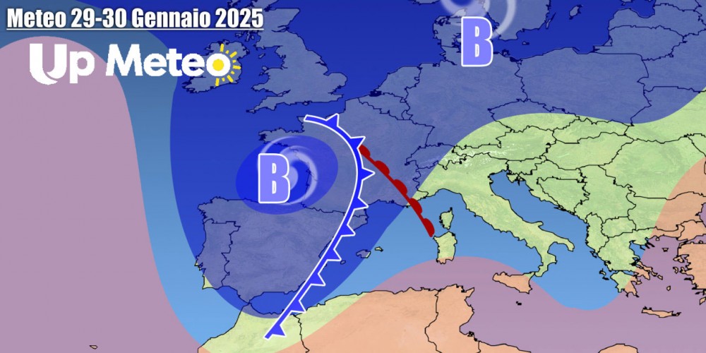 Pioggia, vento e neve in montagna con clima non invernale, inizia cambio di circolazione entro fine mese
