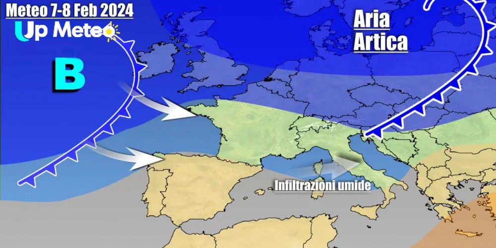 Declino dell'anticiclone, in attesa del maltempo che prendera corpo nel weekend e poi clima pienamente invernale