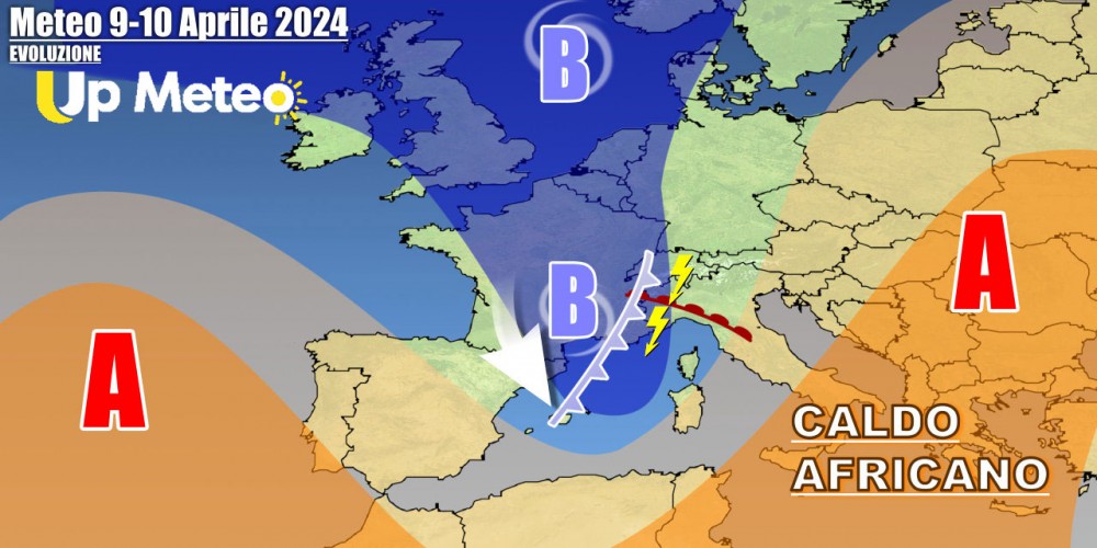 Caldo fuori stagione sino a lunedì, poi peggiora su parte d’Italia per l’arrivo di una perturbazione atlantica