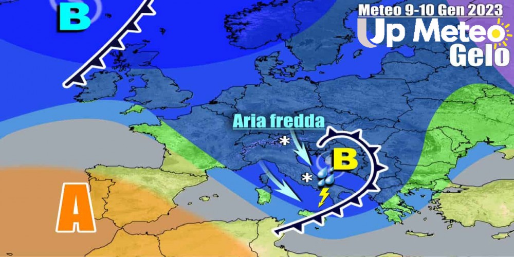 Tornano pioggia e neve, sorprese nelle temperature! A quando il freddo?