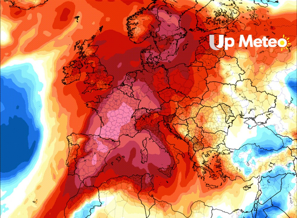 Inizio settimana con ancora un po' di pioggia al Nord, poi di nuovo anticiclone africano