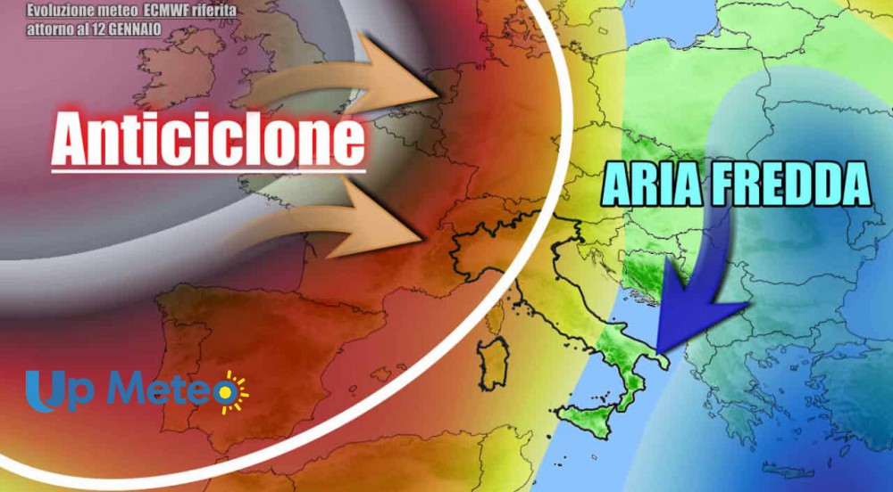 Italia contesa tra l'anticiclone e freddo russo