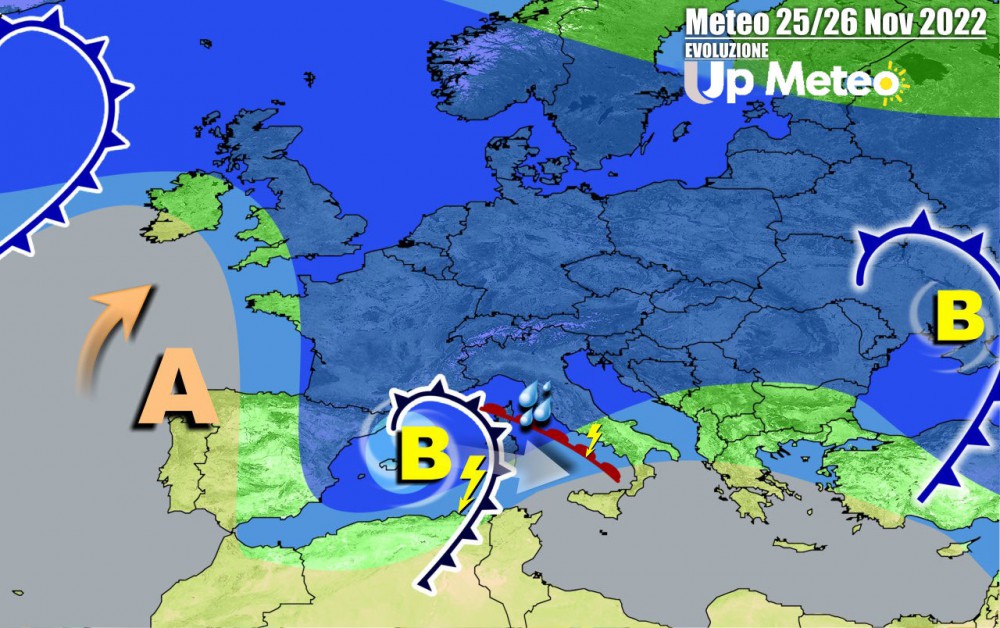 Weekend a rischio Alluvioni, le Previsioni per Sabato e Domenica sono peggiorate, gli aggiornamenti