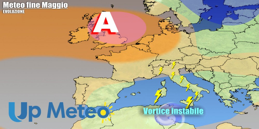 Che tempo fara in Italia nella settimana del 2 giugno? Ancora instabilita con forti temporali