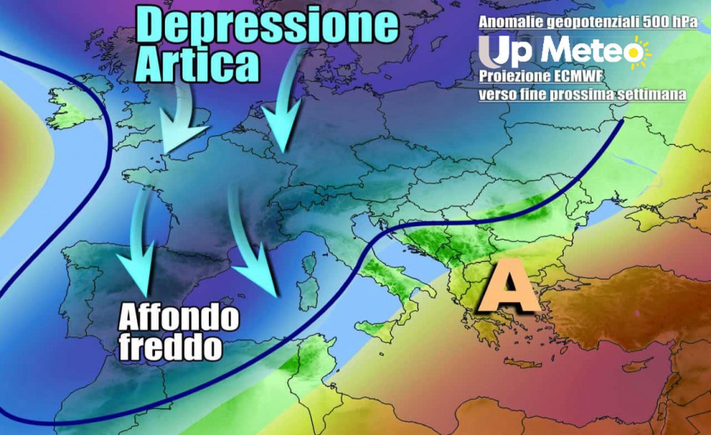 Freddo artico, quando sfondera sull'Italia?