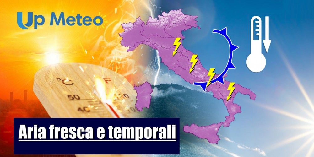 Refrigerio in vista con crollo delle temperature, vediamo quando