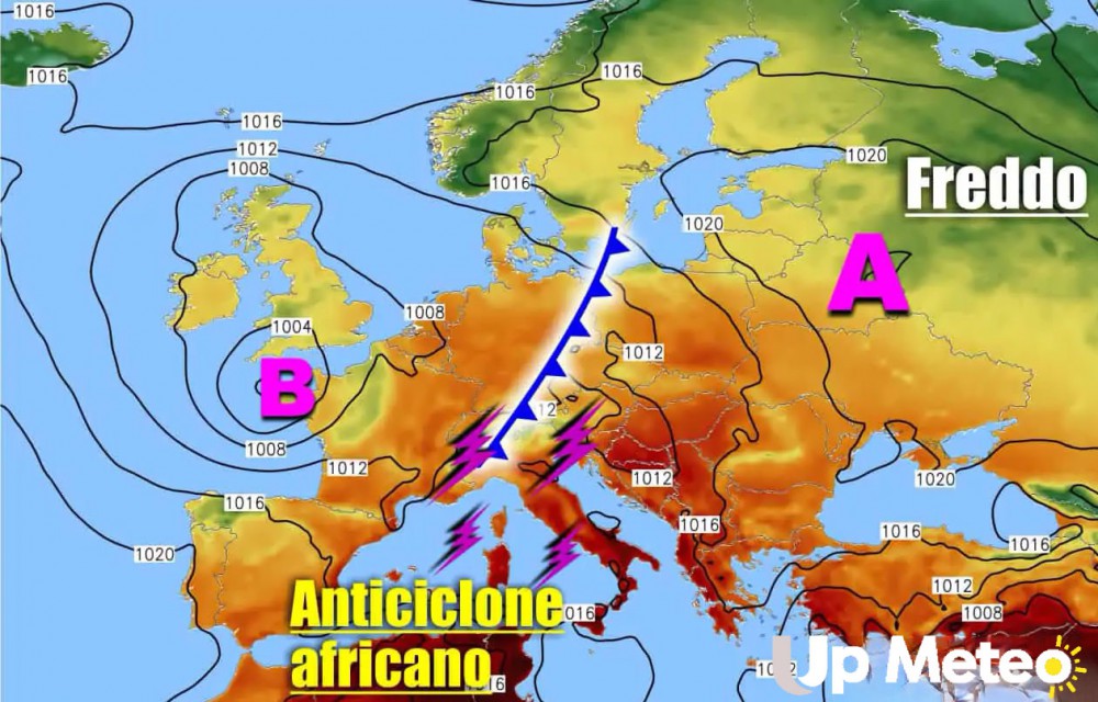 Forti temporali nell'ultimo weekend di agosto, poi ancora estate