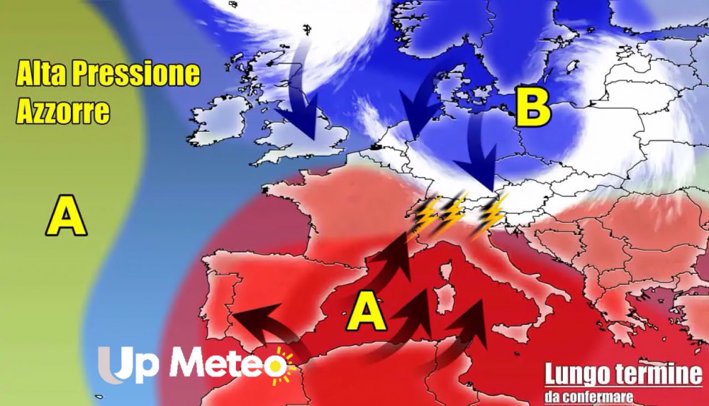 Meteo: qualche temporale, poi arriva una nuova grande ondata di caldo