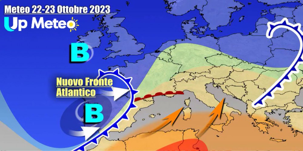 Meteo: domenica 22 e lunedi 23 tregua dal maltempo, ma non per molto