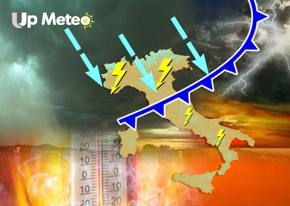 Meteo weekend: ancora tanto caldo, ma attenzione ai temporali di calore