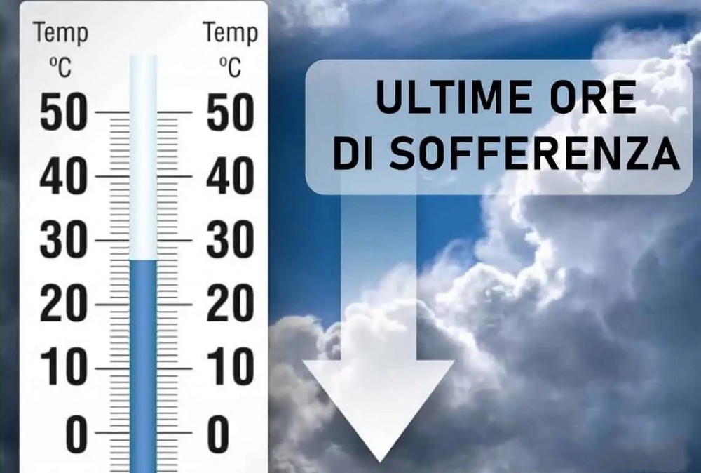 In arrivo la rinfrescata, poche ore alla fine del caldo estremo