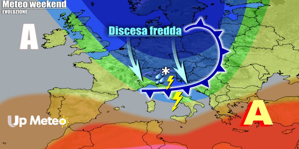 Weekend con stop Estate a suon di temporali, pioggia e neve