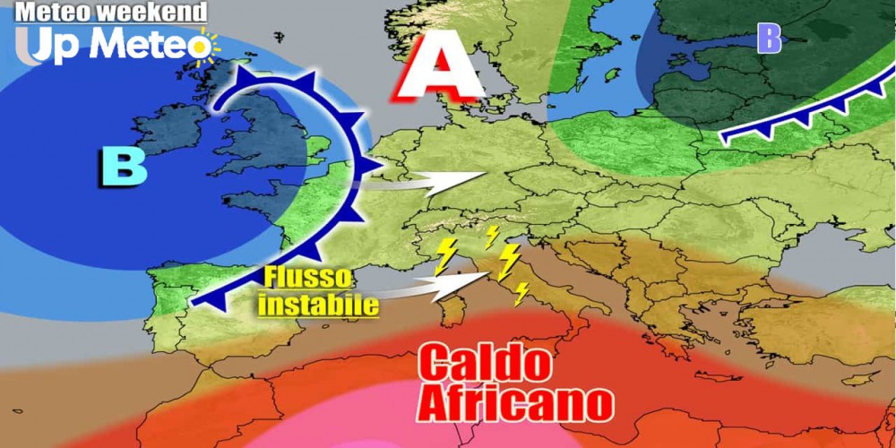 Imminente ondata di maltempo: l'autunno porta temporali con grandine poi ritorna il grande caldo